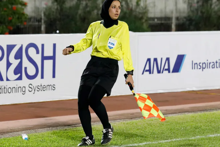 Heba Saadieh the first Palestinian World Cup