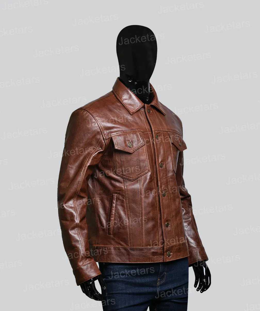 Timeless Style with a Brown Mens Leather Jacket