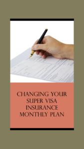 Super visa insurance